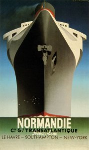 Adolphe Jean-Marie Mouron "Cassandre" -Cartel Normandie (1935)