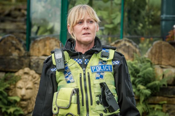 Sarah Lancashire en el papel de la sargento Catherine Cawood en la serie Happy Valley de la BBC